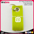 Hot sale customized cheap printed felt keyring